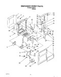 Diagram for 08 - Dispenser Front