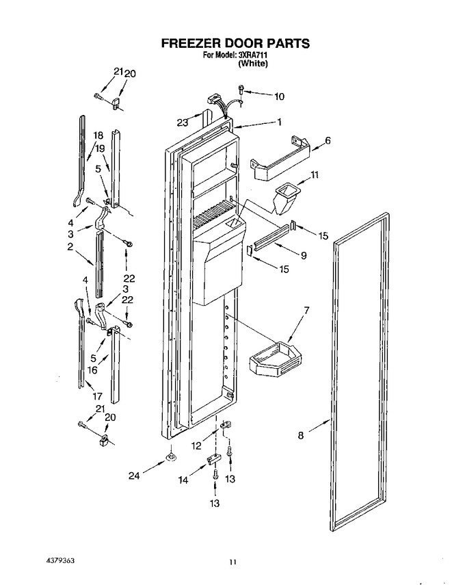 Diagram for 3XRA711