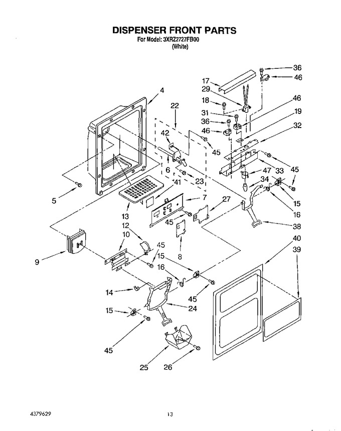 Diagram for 3XRZ2727FB00