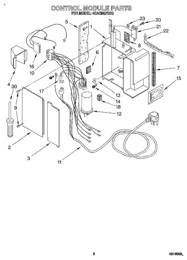 Diagram for 4CACM07DD0