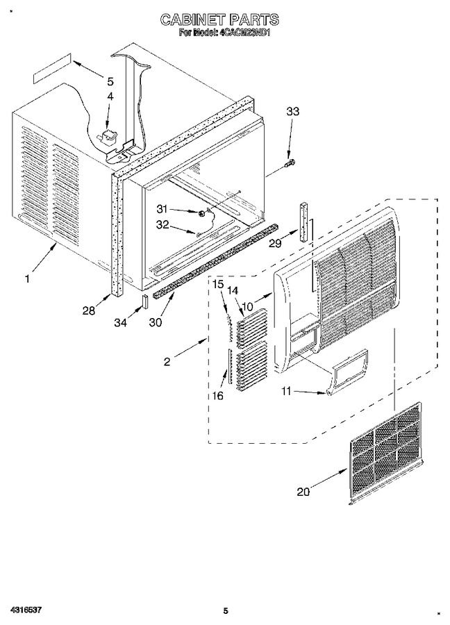 Diagram for 4CACM23ND1