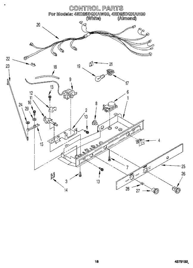 Diagram for 4ED25DQXAW00