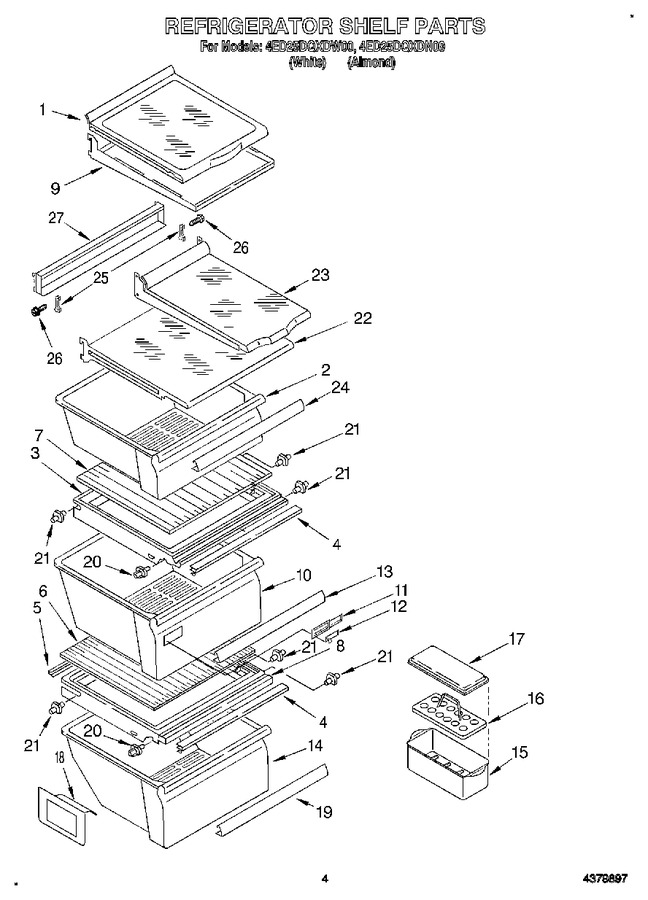 Diagram for 4ED25DQXDN00