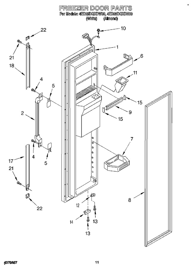 Diagram for 4ED25DQXDW00