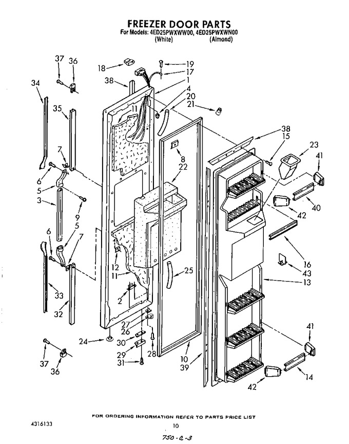 Diagram for 4ED25PWXWW00