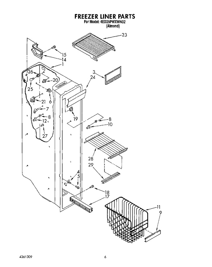 Diagram for 4ED25PWXWN02