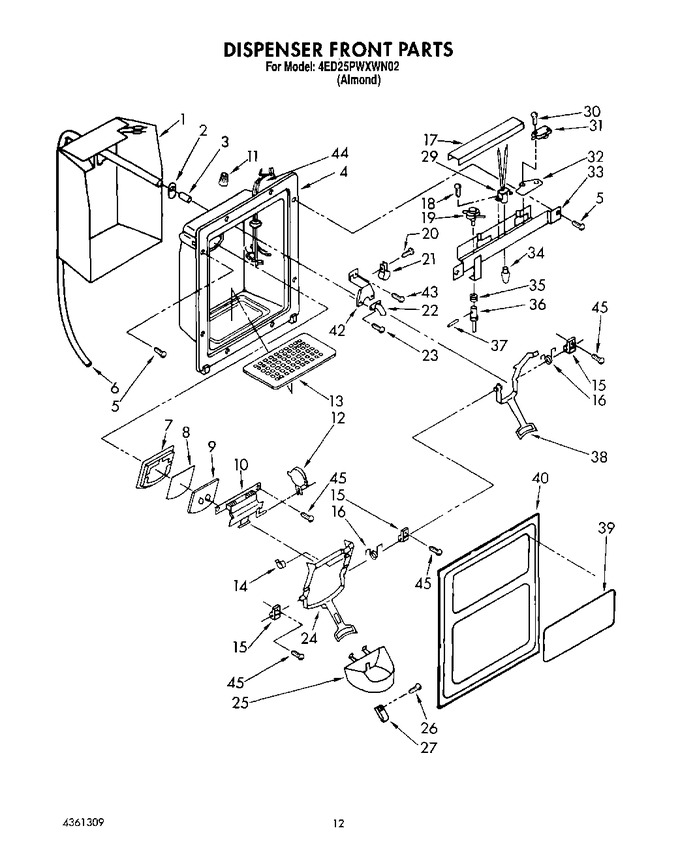 Diagram for 4ED25PWXWN02