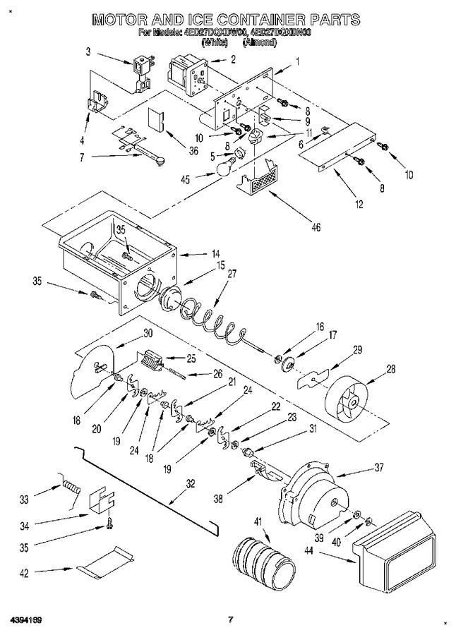 Diagram for 4ED27DQXDW00