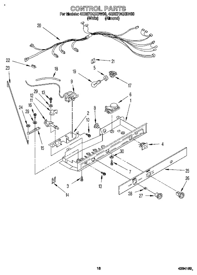 Diagram for 4ED27DQXDW00