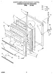 Diagram for 07 - Refrigerator Door, Lit/optional