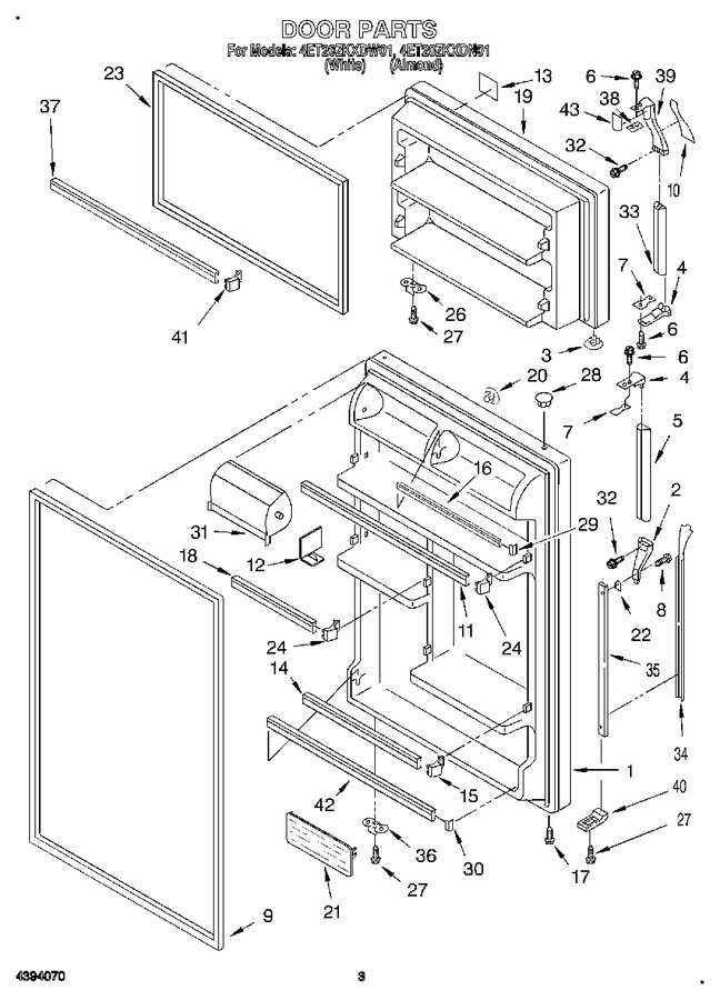 Diagram for 4ET20ZKXDW01