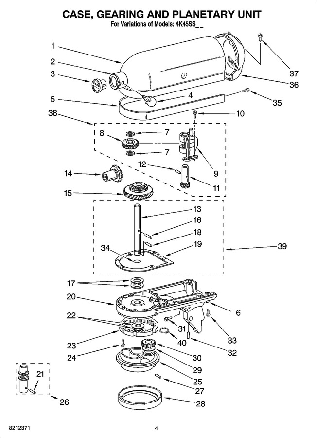 Diagram for 4K45SS7OB0