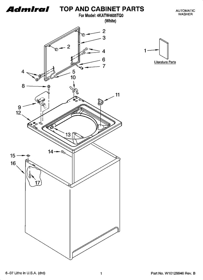 Diagram for 4KATW4605TQ0