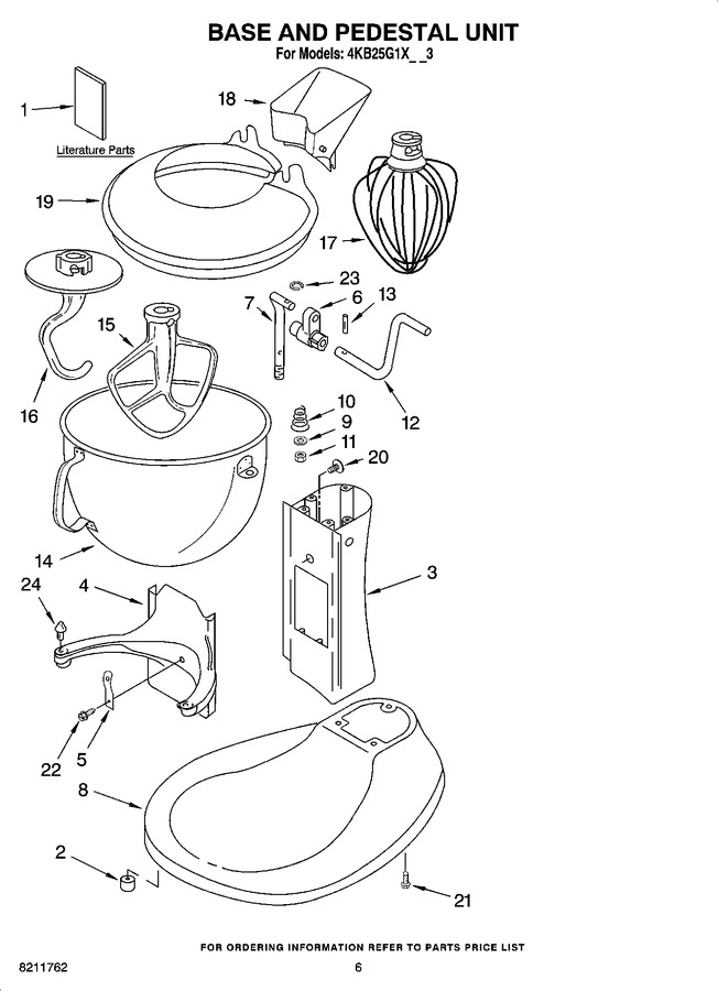 Diagram for 4KB25G1XTG3