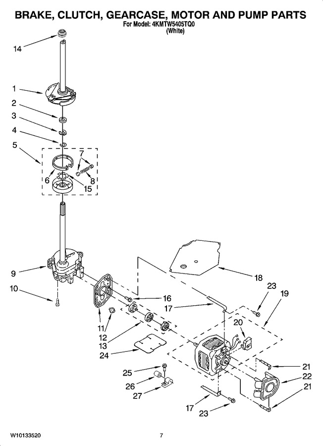 Diagram for 4KMTW5405TQ0