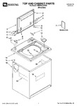 Diagram for 01 - Top And Cabinet Parts