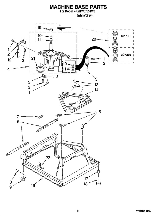 Diagram for 4KMTW5755TW0