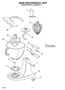 Whirlpool K45SS Parts