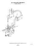 Diagram for 16 - Fill Hose And Cord