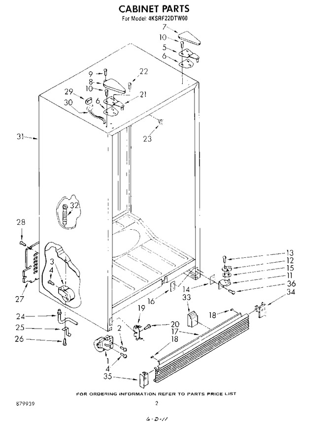 Diagram for 4KSRF22DTA00