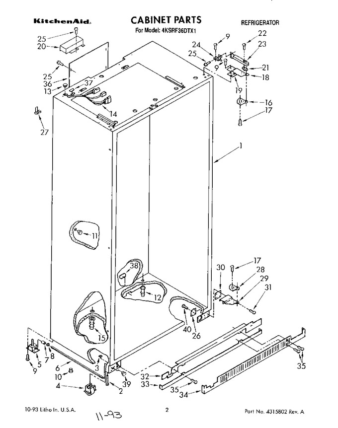 Diagram for 4KSRF36DTX1