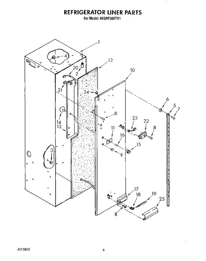 Diagram for 4KSRF36DTX1