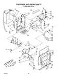 Diagram for 12 - Dispenser And Front