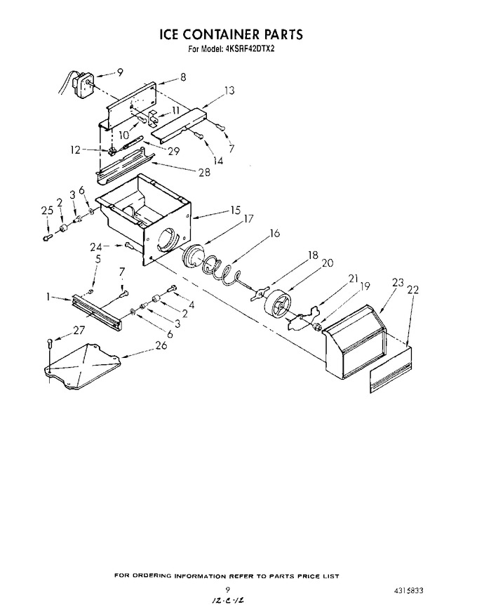 Diagram for 4KSRF42DTX2