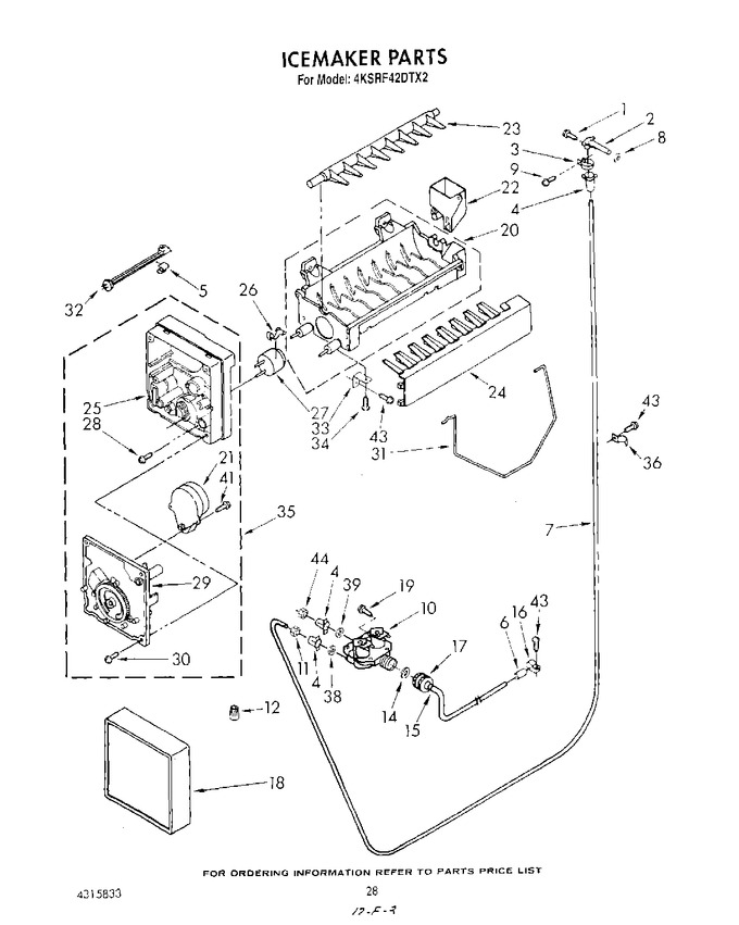 Diagram for 4KSRF42DTX2