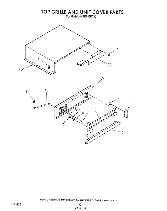 Diagram for 4KSRF42DTX2