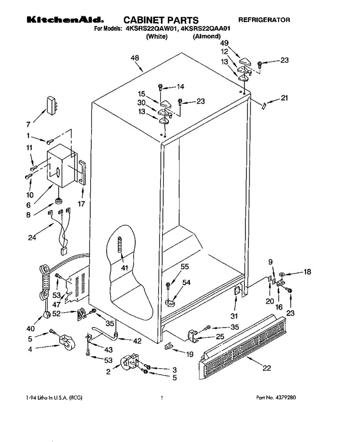 Diagram for 4KSRS22QAW01