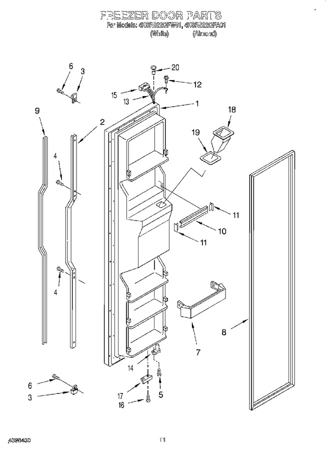 Diagram for 4KSRS22QFW01