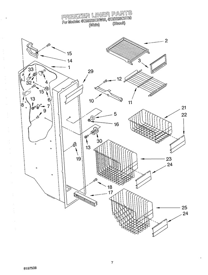 Diagram for 4KSRS25CHT00