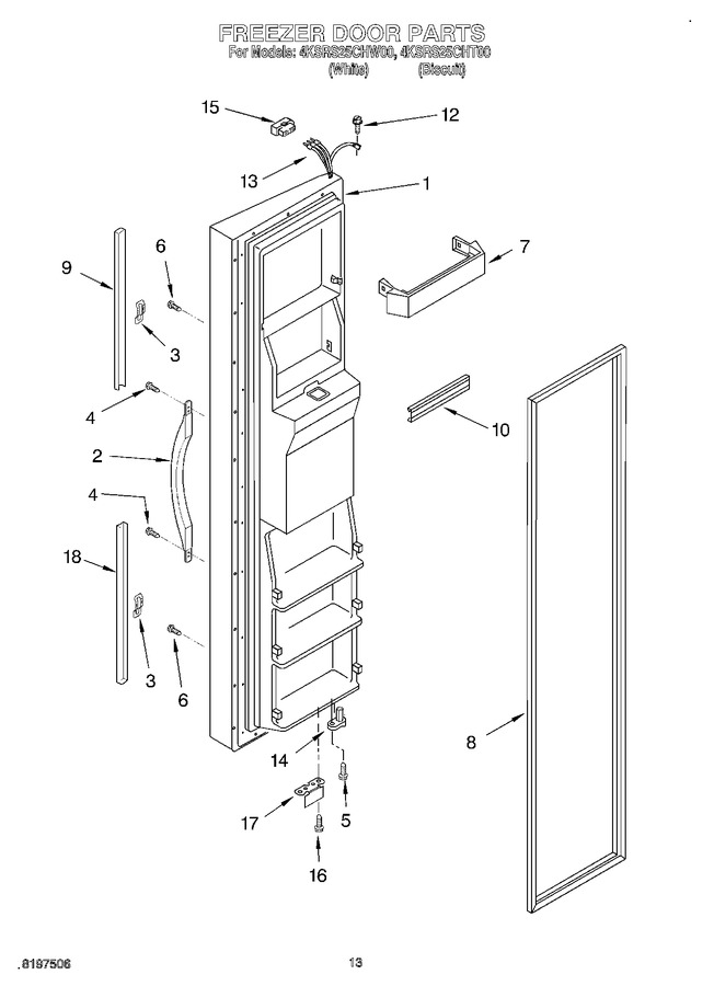 Diagram for 4KSRS25CHW00