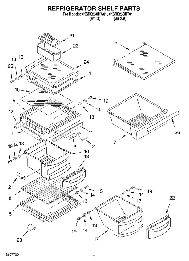 Diagram for 4KSRS25CHW01