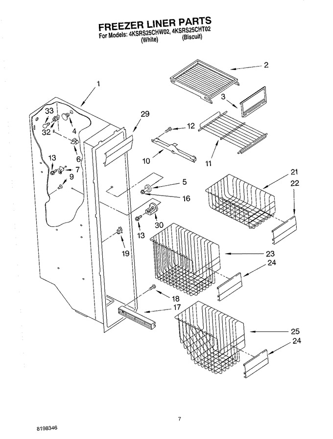 Diagram for 4KSRS25CHT02