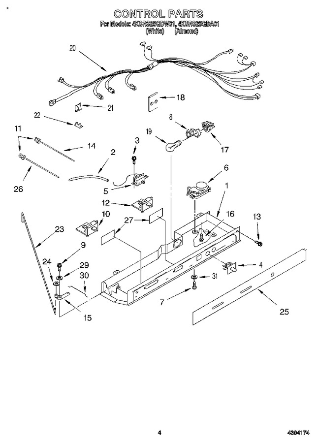 Diagram for 4KSRS25QDA01