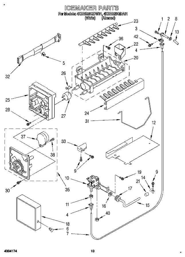 Diagram for 4KSRS25QDW01