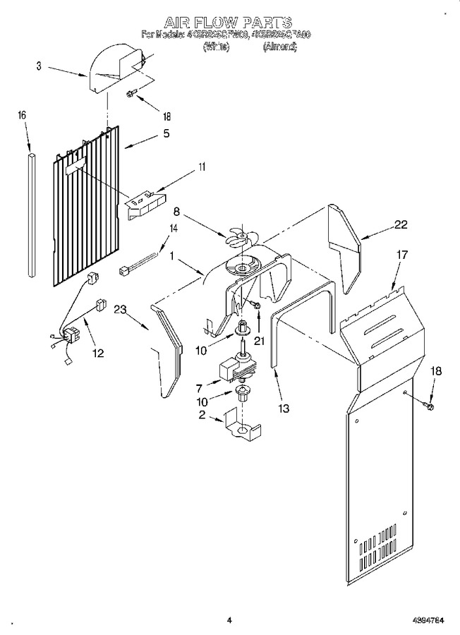 Diagram for 4KSRS25QFW00