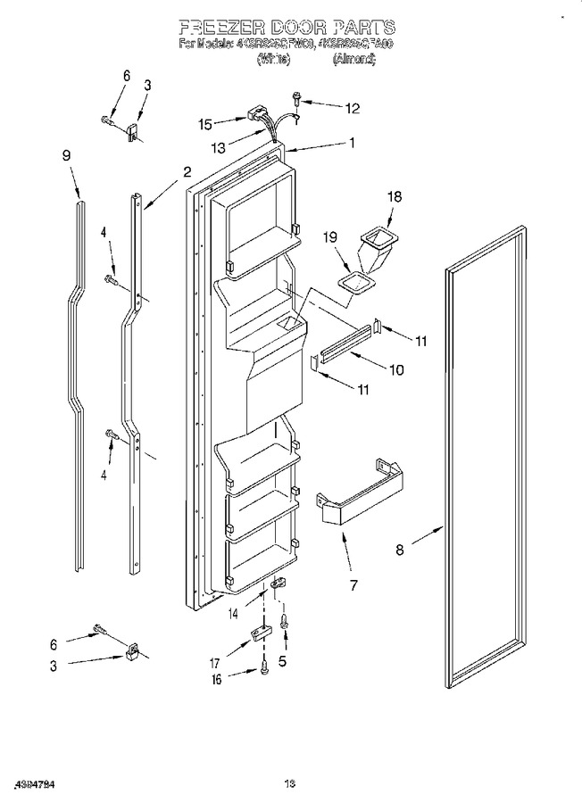 Diagram for 4KSRS25QFW00