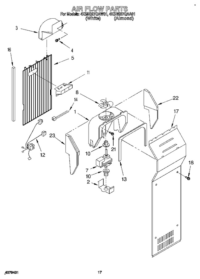 Diagram for 4KSRS27QAW01