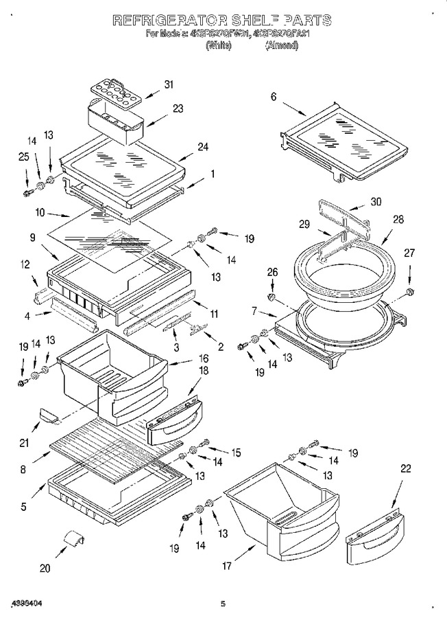 Diagram for 4KSRS27QFW01