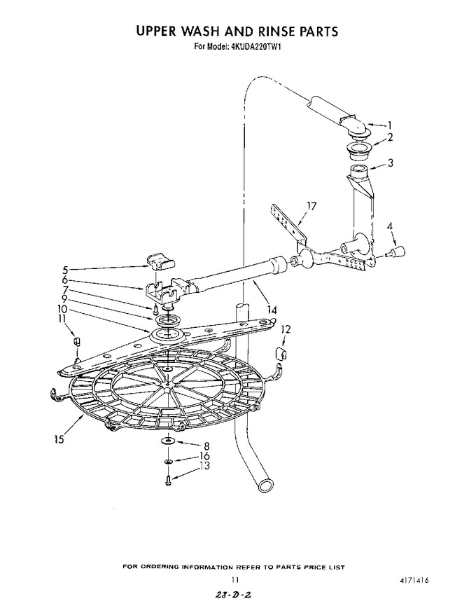 Diagram for 4KUDA220TW1