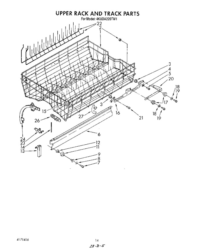 Diagram for 4KUDA220TW1