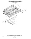 Diagram for 11 - Upper Rack And Track