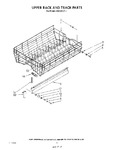 Diagram for 11 - Upper Rack And Track