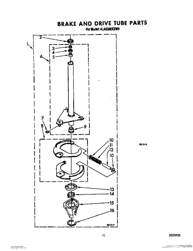 Diagram for 4LA6300XXN0