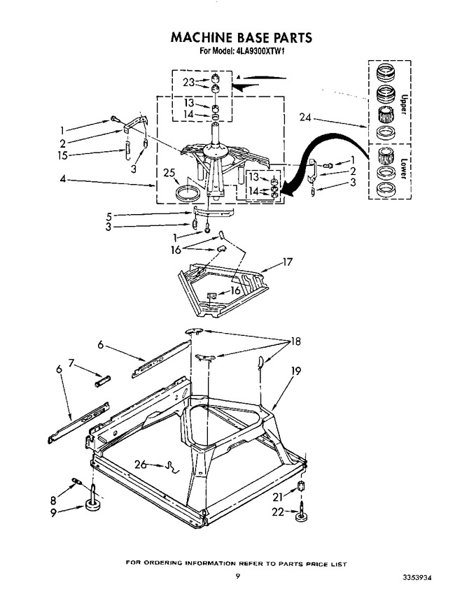 Diagram for 4LA9300XTW1