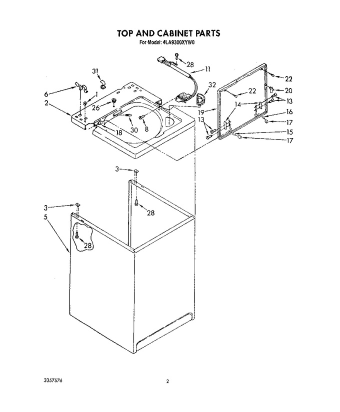 Diagram for 4LA9300XYN0