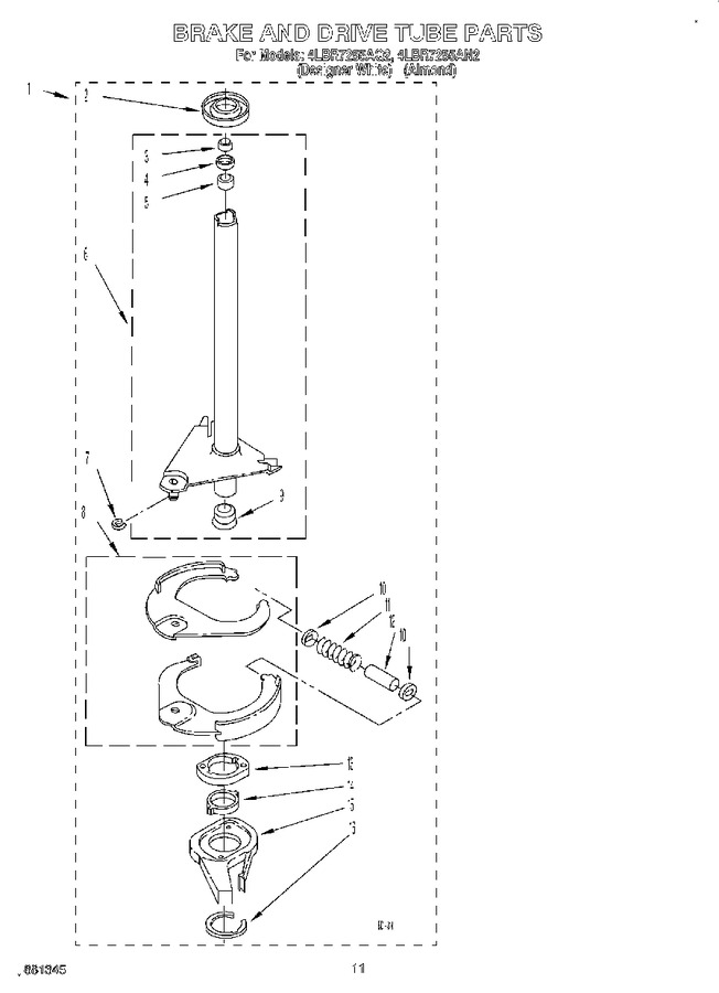 Diagram for 4LBR7255AN2